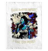 I Got The Blues Sherpa Blanket - Beyond T-shirts